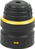 A black and yellow tool accessory against a white background. Produktbild-Vorschau