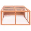 vidaXL Garten-Tierkäfig 150x100x50 cm Massivholz Tanne -  Produktbild-Vorschau 5