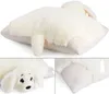 BRUBAKER Coussin doudou chien - 2 en 1 peluche et coussin Voir les images du produit 5