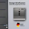 Grafner Briefkasten Edelstahl, abschließbar, mit 2 Produktbild-Vorschau 3