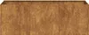 vidaXL Kvetináč Rusty 120x40x40 cm Oceľ odolná voči Náhľad obrázku produktu 3