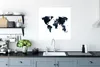 MuchoWow® Poster Weltkarte - Aquarell - Einfach 75x75 cm - Produktbild-Vorschau 3