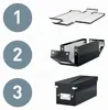 Leitz 60410051, Tyrkysová, Kartón, 143 mm, 352 mm, 136 mm, Náhľad obrázku produktu 5