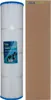 A spa filter cartridge next to a brown cardboard box. Produktbild-Vorschau