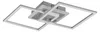 Reality LED Deckenleuchte VENIDA titanfarbig, Acryl weiß Produktbild-Vorschau 2