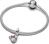 PANDORA Disney Minnie Mouse Charm-Anhänger, 925er Silber Produktbild-Vorschau 4