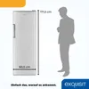 Exquisit Vollraumkühlschrank KS350-V-H-040D inoxlook | Produktbild-Vorschau 6