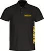 multifanshop Poloshirt - Dresden - Brust & Seite, schwarz, Produktbild-Vorschau 1