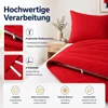 Komfortec Premium Bettwäsche 135x200 cm Bettbezug + 40x80 Produktbild-Vorschau 6