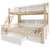 Etagenbett 90x200 + 140x200 cm mit LED, offenen Produktbild-Vorschau 18