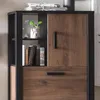 Stauraumschrank Kommode Regal Holzschrank Wohnzimmerschrank Produktbild-Vorschau 6