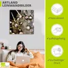 ARTland Leinwandbild Pusteblume mit Wasserperlen Größe: Produktbild-Vorschau 2