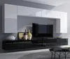 Moderne Wohnwand CALABRINI-13 Wohnzimmer-Set Hängewohnwand Produktbild-Vorschau 1