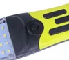 A close-up view of a work light, showing the LED panel and part of the handle with a button. Náhľad obrázku produktu