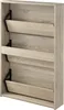 A shoe cabinet with three flip-down compartments. Anteprima dell’immagine prodotto
