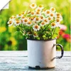 ARTland Poster Frühlingsgarten mit Echter Kamille Größe: Produktbild-Vorschau 1