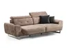 Set 2 tlg Wohnzimmer Sofagarnitur  Dreisitzer Sofa Couch Produktbild-Vorschau 1