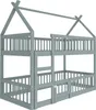 okwish Lit superposé 90x200 cm avec escalier, lit mezzanine Voir les images du produit 5