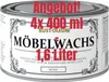 Rust-Oleum Kreidefarbe Möbelwachs 400 ml weiß Produktbild-Vorschau 2
