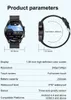 Bluetooth volání smartwatches muži ženy zdraví krevní tlak Náhled obrázku produktu 15