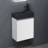 doporro Badezimmerschrank Badmöbel-Set in Weiß 46x26x63cm Produktbild-Vorschau 1