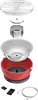 Feuerdesign Vesuvio Compact Rot Holzkohle Tischgrill 33cm Produktbild-Vorschau 15