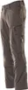 A close-up, side view of a pair of brown work pants. Anteprima dell’immagine prodotto