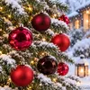 Weihnachtskugeln Outdoor 24er Set Ø10cm Christbaumkugeln Produktbild-Vorschau 6