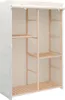 vidaXL Kleiderschrank mit 3 Ebenen 110 x 40 x 170 cm -  Produktbild-Vorschau 10