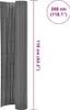 A rolled-up garden fence is shown with dimensions indicated by text and lines. Podgląd zdjęcia produktu