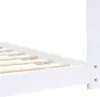 vidaXL Detská posteľ Biela masívna borovica 90 x 200 cm Náhľad obrázku produktu 5