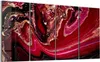 DEQORI Glasbild Echtglas 4x30x60 cm 'Marmor-Lavafluss' Produktbild-Vorschau 1