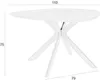 Housecraft Living Chase Esstisch Organisch/ Rund Metall/ Produktbild-Vorschau 7