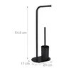 Set da bagno Relaxdays, dimensioni: 64,5x23x17 cm, Anteprima dell’immagine prodotto 4