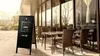 ALLboards Lavagna Nera da Gesso con Cavalletto bifacciale Anteprima dell’immagine prodotto 10