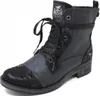 Mustang Damen Boot Stiefelette Prägemuster 7-Loch-Schnürung Produktbild-Vorschau 32