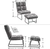 MCombo Relaxsessel mit Hocker, Mikrofaser-Stoffbezug, Produktbild-Vorschau 6