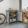 Gartenschrank mit Pflanztisch, Holz Geräteschuppen mit Produktbild-Vorschau 7