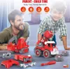 Robot transformateur DIY en 5 camions de pompiers, Voir les images du produit 8