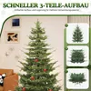 200cm Künstlicher Weihnachtsbaum, mit Schnee & 500 LED Produktbild-Vorschau 5