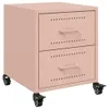 The Living Store Nachttische 2 Stk. Rosa 36x39x43,5 cm Produktbild-Vorschau 7