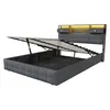 INONEFT Boxspringbett Polsterbett 140x200 mit LED und Produktbild-Vorschau 14