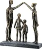 Casablanca by Gilde Skulptur Familie schützende Hände Produktbild-Vorschau 1
