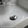 Umywalka nablatowa prostokątna ceramiczna 47 cm Biała Podgląd zdjęcia produktu 5