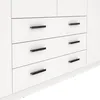 Spell Kleiderschrank B183 cm 4 Türen und 3 Schubladen weiß. Produktbild-Vorschau 16