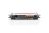 The back view of a router on a white background. Produktbild-Vorschau