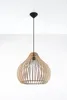 Lampada a sospensione APRILLA in legno 1xE27 15W legna Anteprima dell’immagine prodotto 22