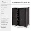tectake® Aluminium Gartenschrank Monza 84,5 x 40,5 x 103,5 Produktbild-Vorschau 5