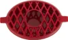 A red cast iron humidifier for a grill or smoker. Podgląd zdjęcia produktu