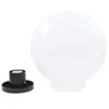 vidaXL Luci da giardino a LED 2 pz. Sferica 30 cm PMMA Anteprima dell’immagine prodotto 5